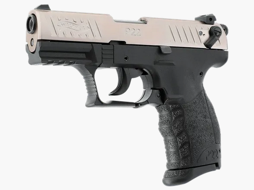 Walther P22Q – 9mm P.A.K. – Nickel Finish