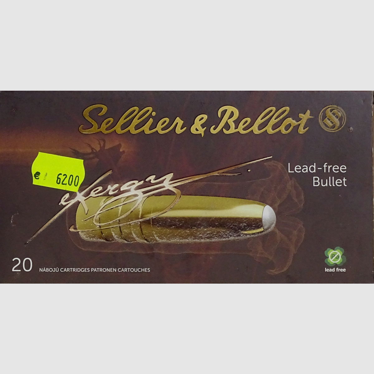 Sellier&Bellot .30-06Spring. XRG 180grs BLEIFREI - 20 Schuss