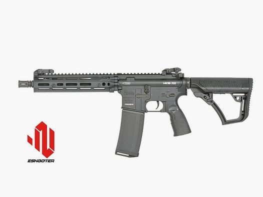 Daniel Defense MK18 RIII 10.3" S-AEG mit Eshooter ETU, Schwarz