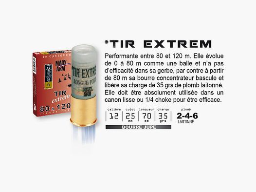 Mary Arm 35 gr 4 Kal. 12 Tir Extrem