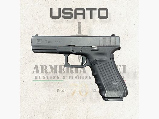 USATO – PISTOLA – GLOCK MOD. 17 Gen 4 cal. 9×21