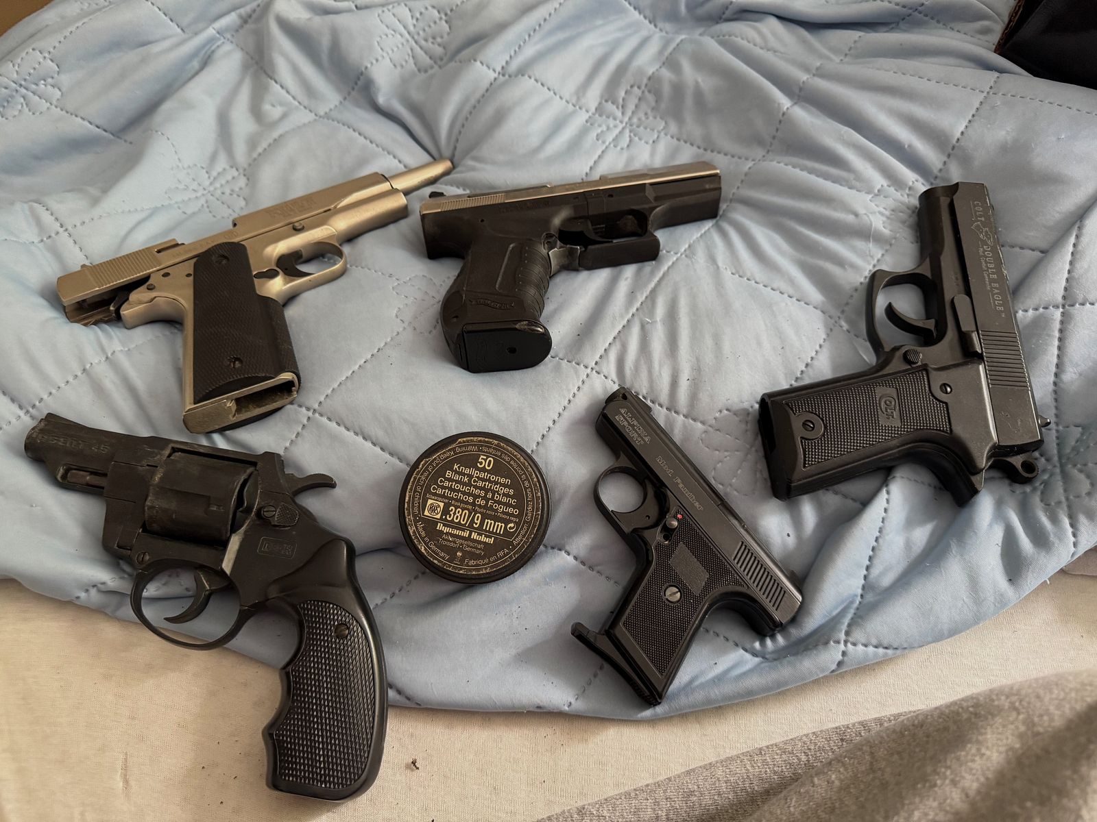 5 Schreckschusswaffen – Konvolut – Wohnungsauflösung