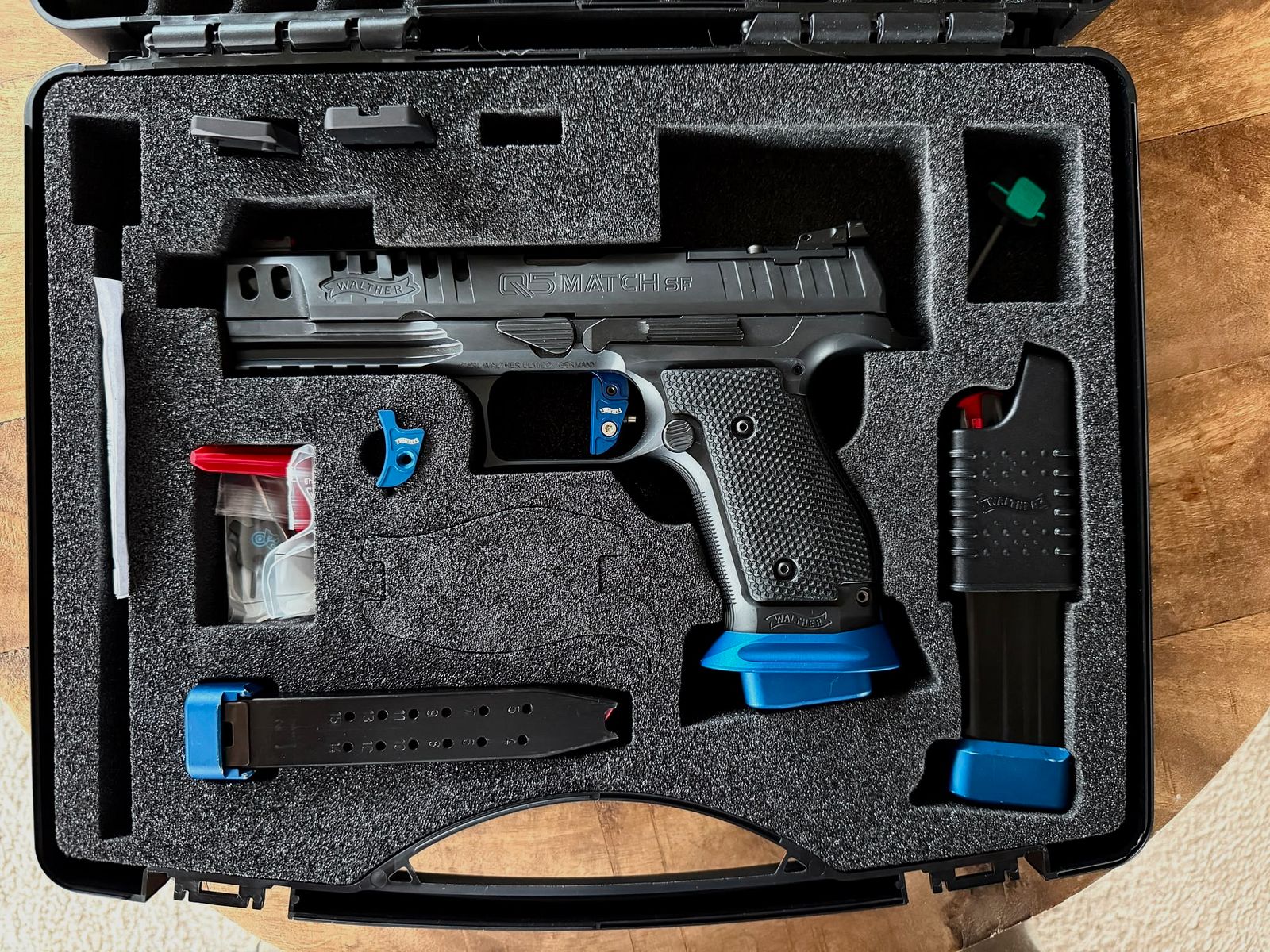 Walther Q5 Match SF Expert 9mm Luger – Telaio in acciaio - Ottime condizioni – solo 1800 €, immagine 3 di 4