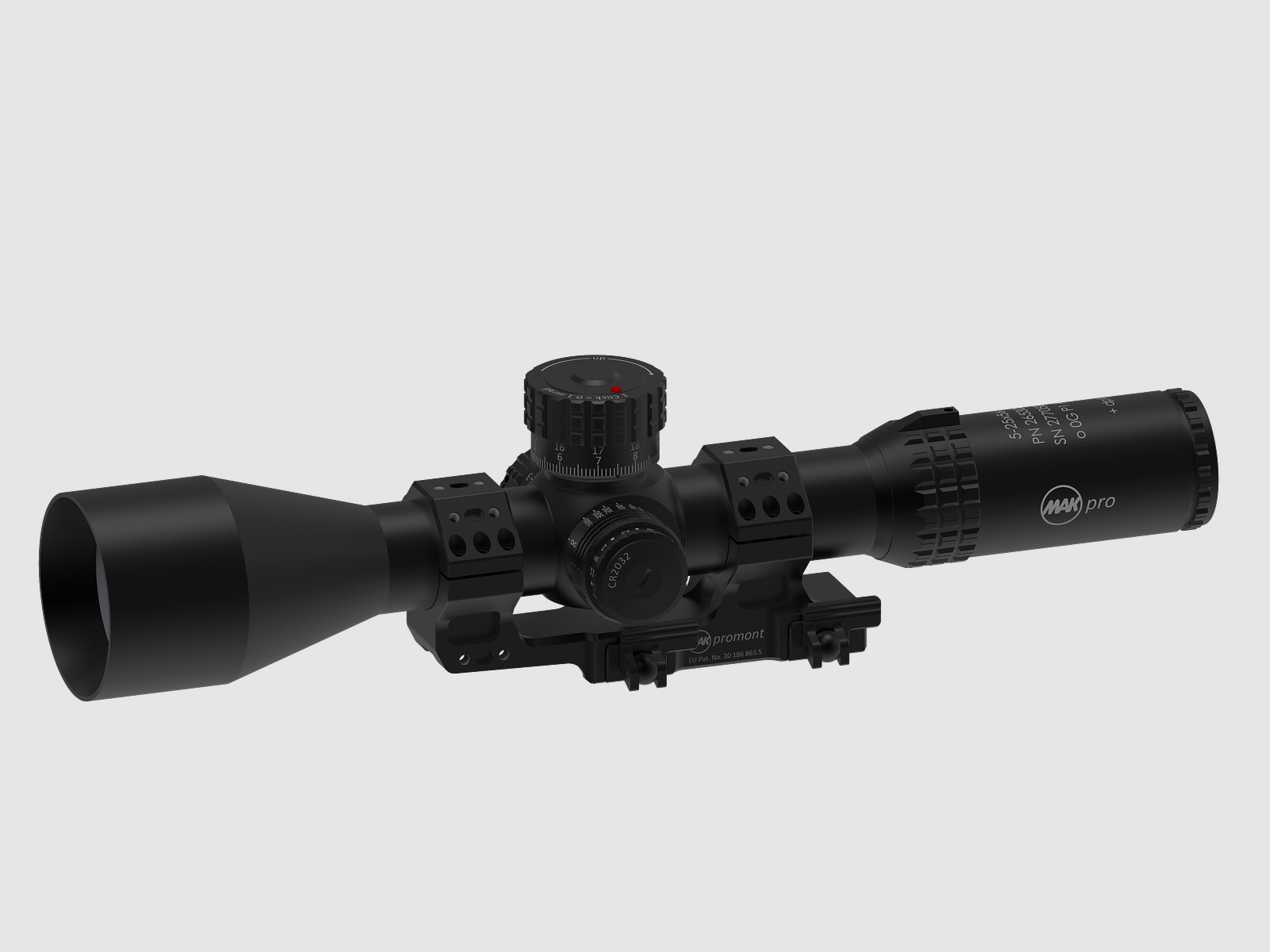 MAKpro 5-25x56i HD – Conjunto Completo (incluye Montaje), imagen 3 de 8