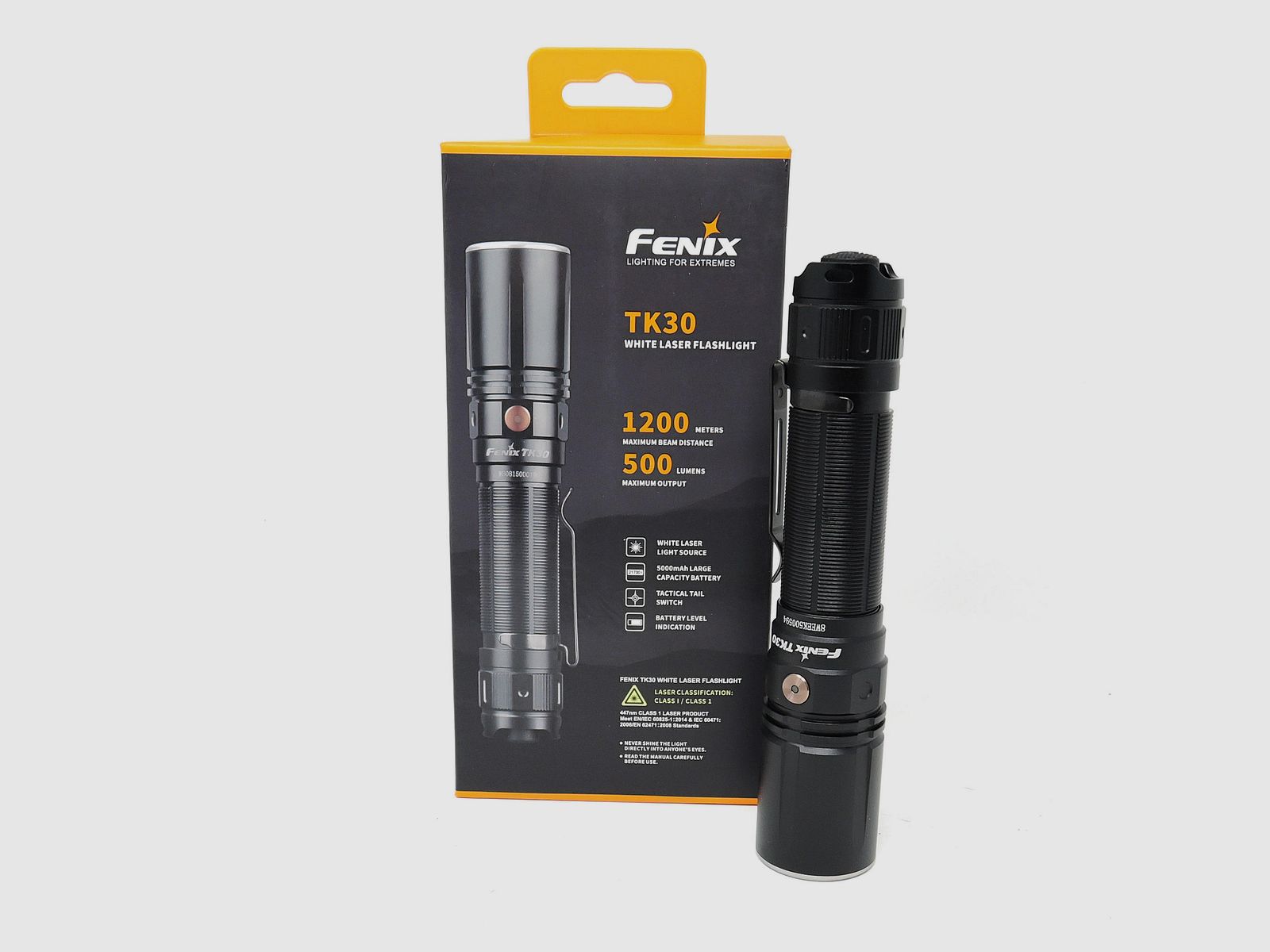 Fenix – TK30 (500 Lumen 1200 m), Bild 1 von 3