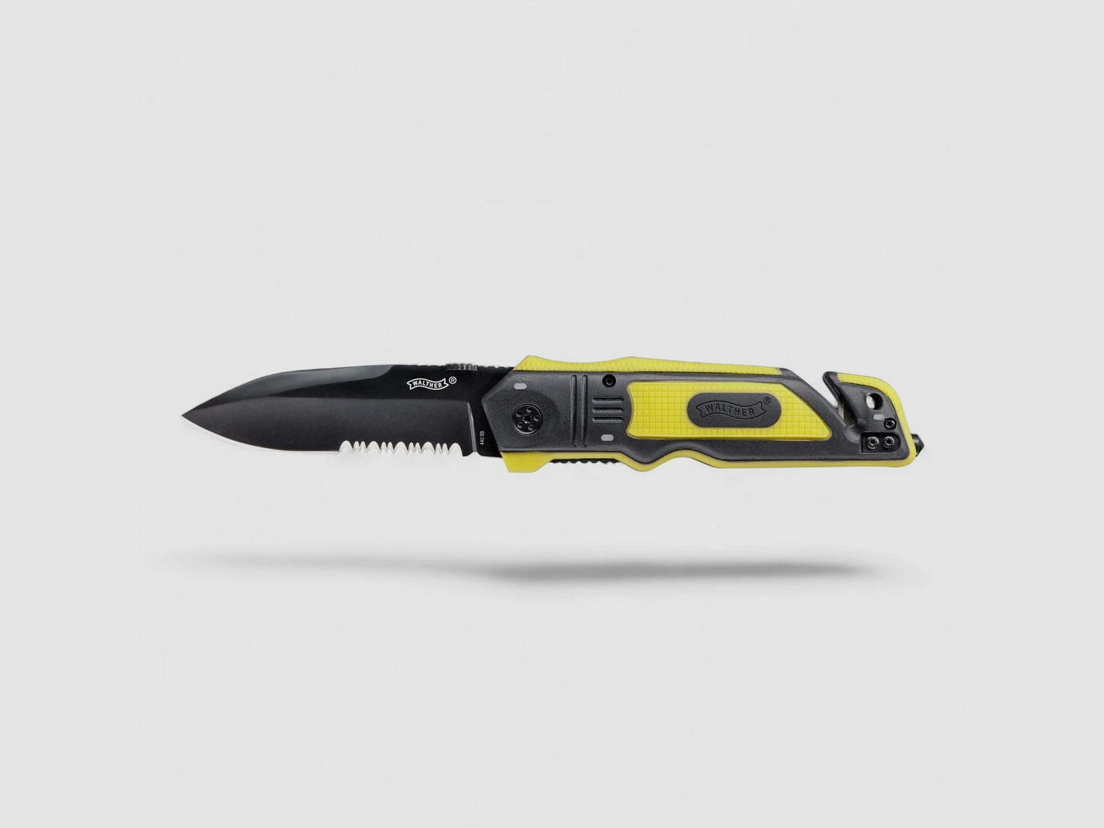Walther ERK Emergency Rescue Knife – Rettungsmesser mit Gurtschneider