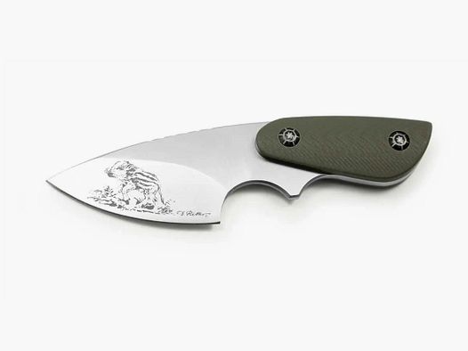 PUMA IP jabalí, G10 verde, cuchillo de cuello