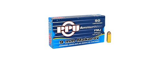 Prvi Partizan PPU 9 mm Makarov 93 grs 50 Schuss