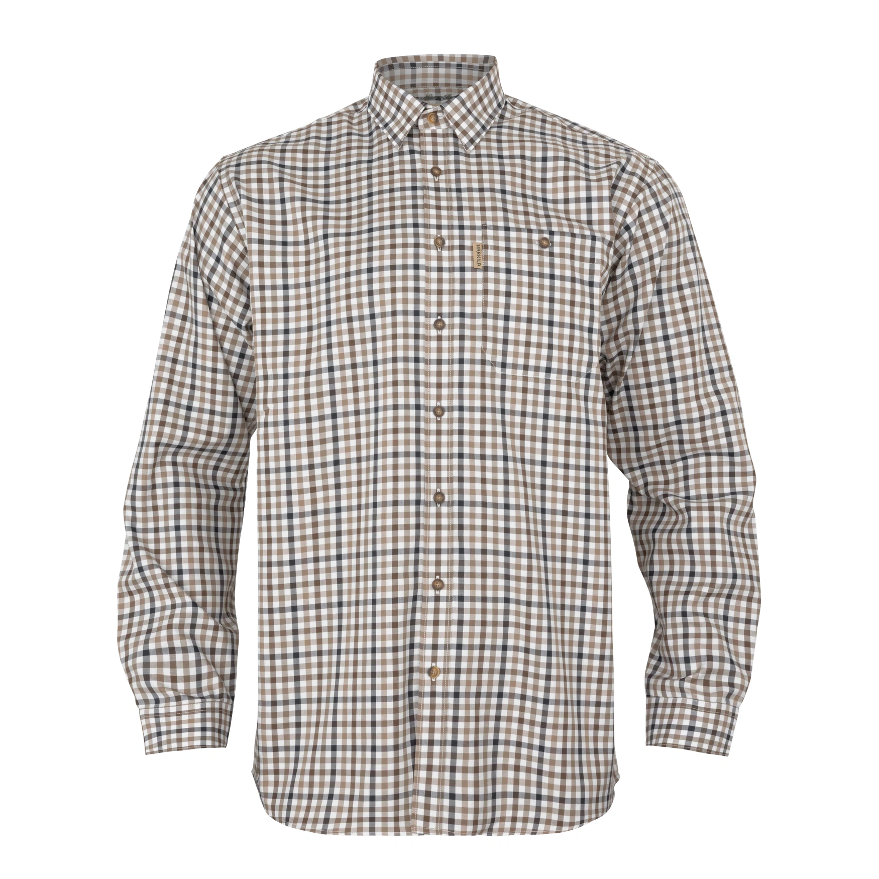 Koszula HARKILA Milford Blue/Beige check (102530192), zdjęcie 6 z 6