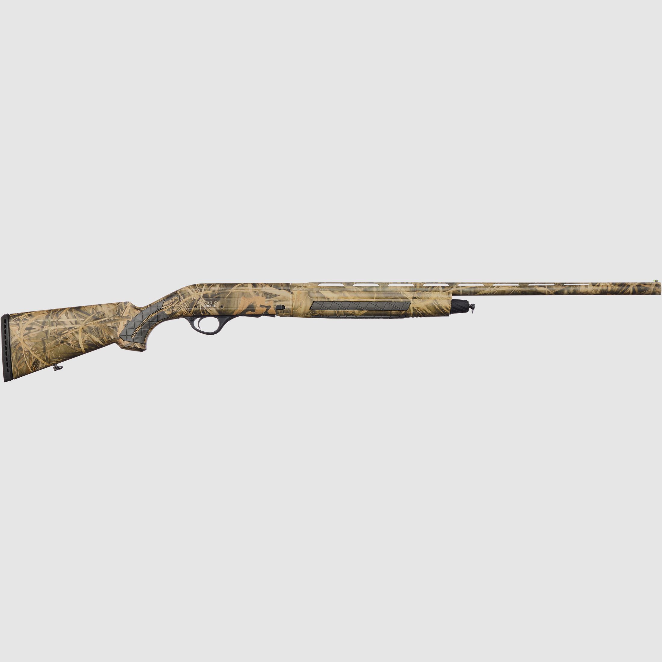Mercury hunting Selbstladeflinte Rough Camo Max5 Linksausführung, 71 cm Lauflänge, Kal. 12/76
