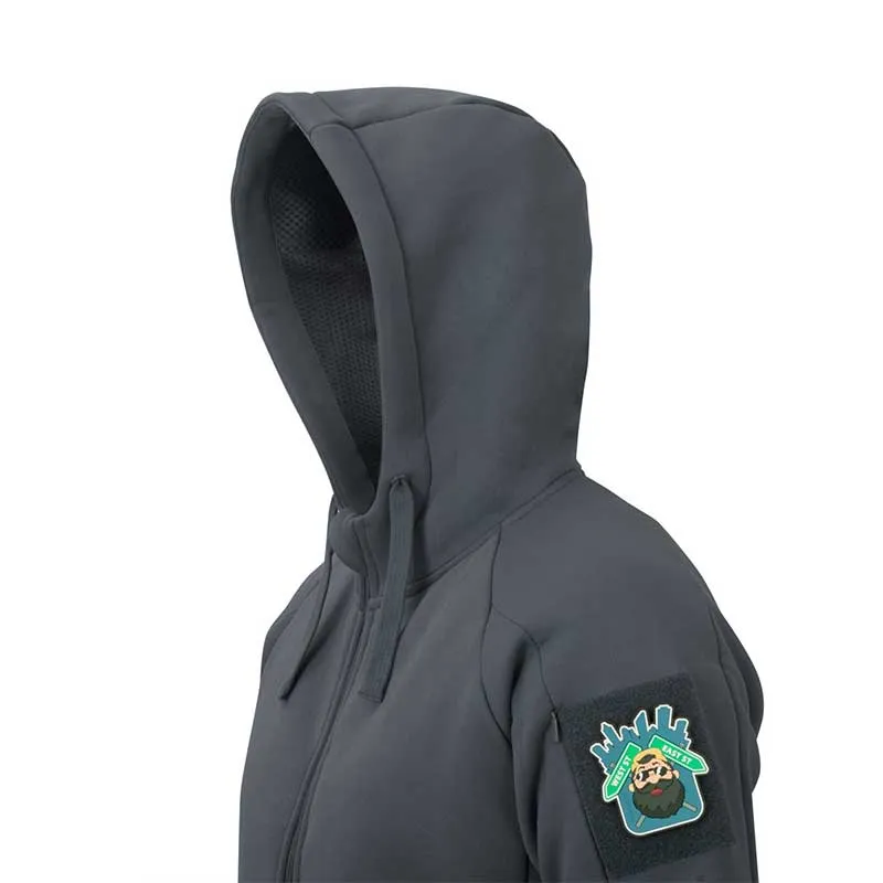 Helikon-Tex – Chaqueta Urban Tactical Hoodie Lite (FullZip)® – Gris, imagen 2 de 6