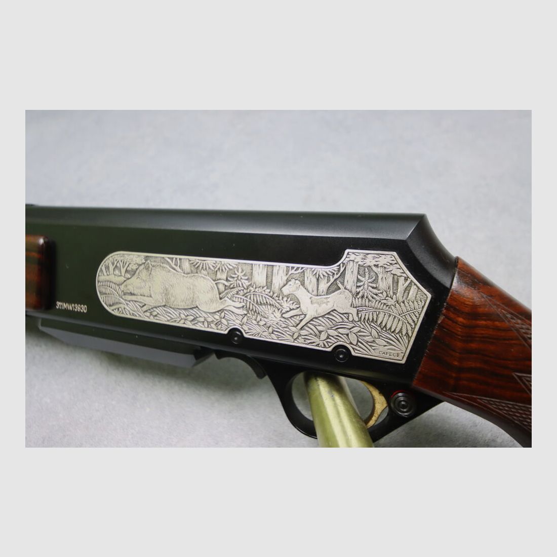 FN Browning BAR (Browning Automatic Rifle) BAR MK2 "Safari Lightweight" mit Gravur Capece