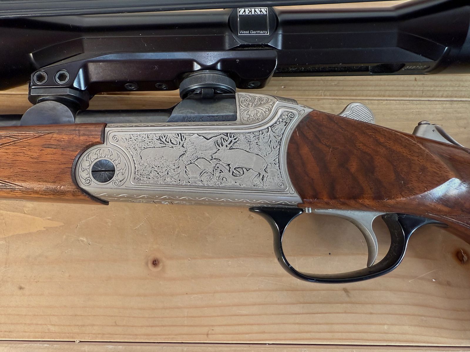 Blaser K77 K770 UL Luxus 7x57R Zeiss Diatal 6x42 ZM Maserholz - Top Schussleistung