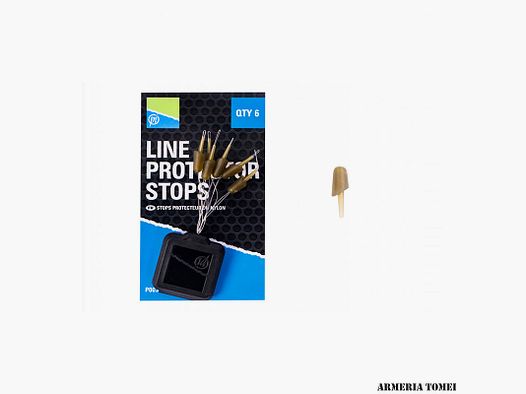 PRESTON – LINE PROTECTOR STOPS – QTY 6