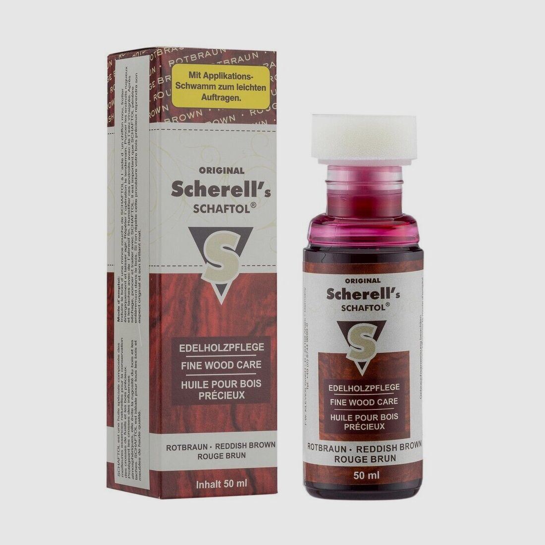 Holzöl rotbraun – Schaftöl, Bild 1 von 4