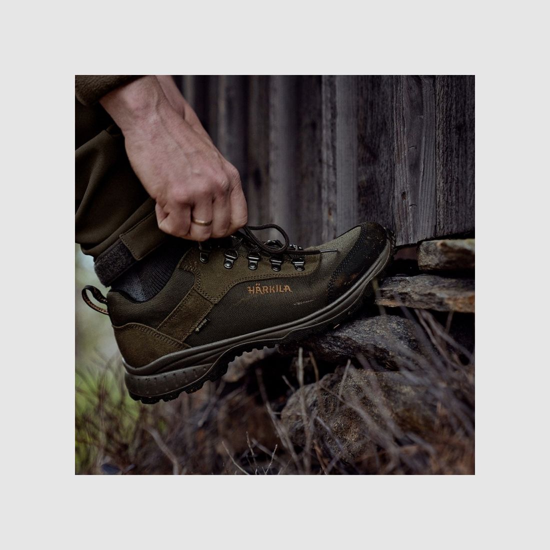 Härkila Trail Lace GTX hunting boots Willow Green, image 3 of 3