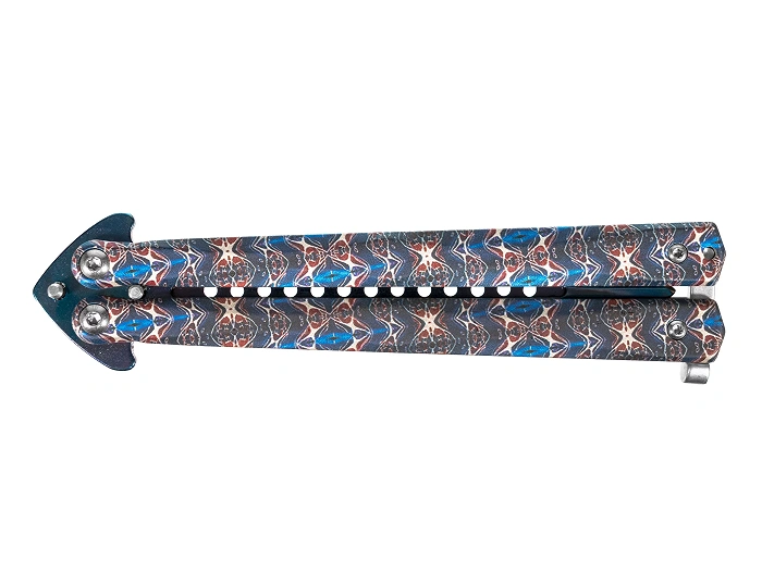Joker JKR643 Butterflymesser, Damastfarbe (JKR643), Bild 5 von 6