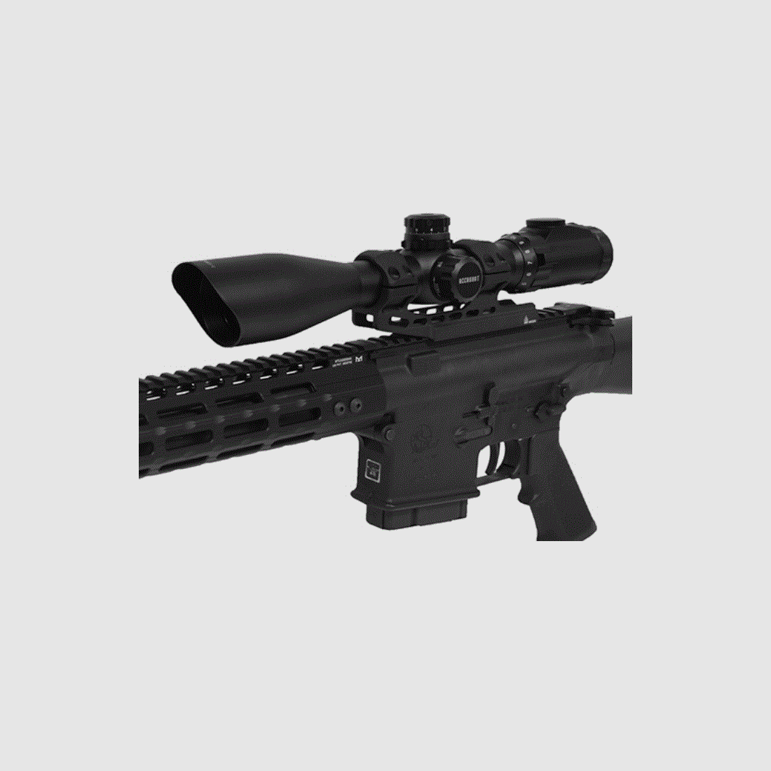 UTG® ACCU-SYNC® 30mm High Profile 50mm Offset Picatinny Rings