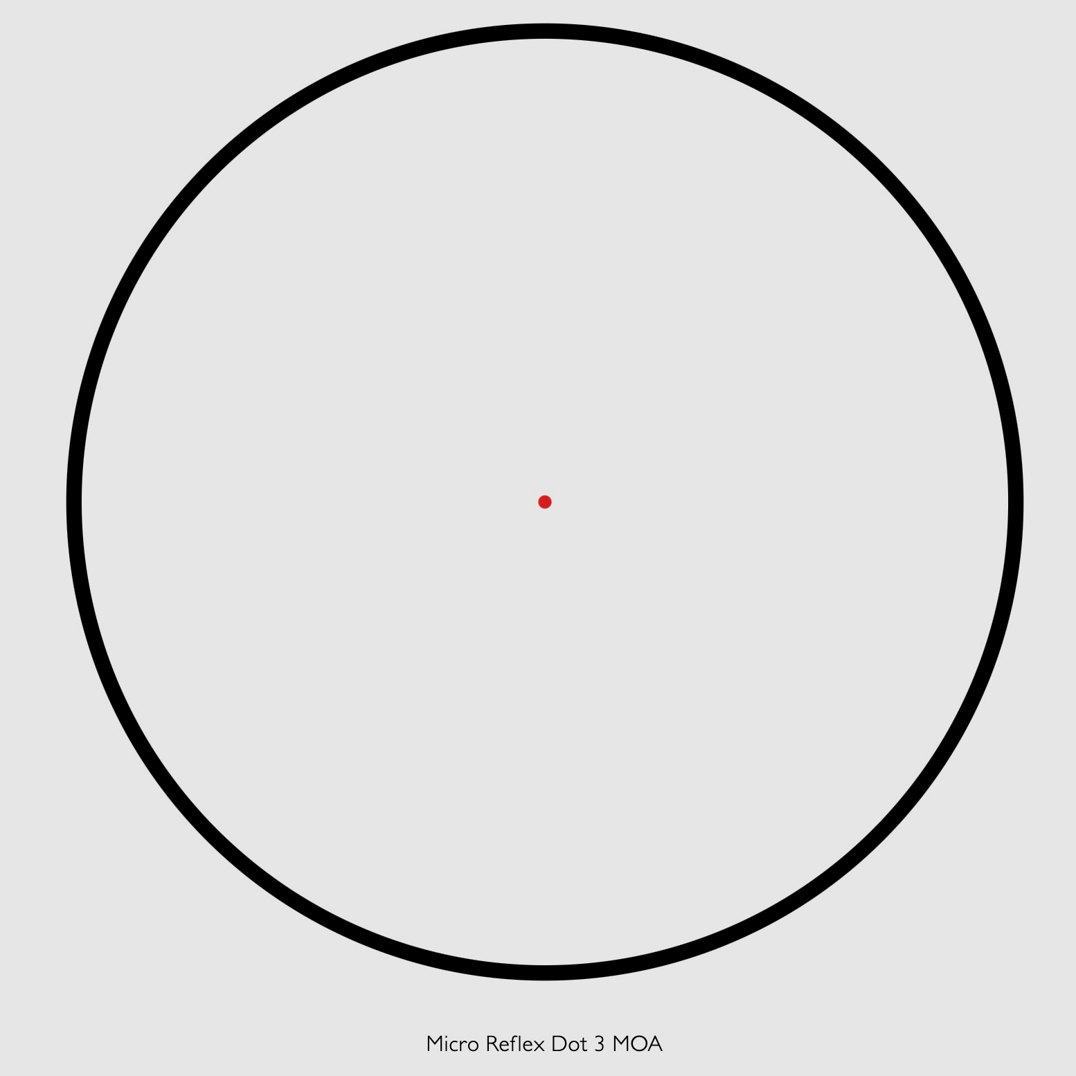 HAWKE Rotpunktvisier 12105 Vantage 1x20 9-11mm 3 MOA