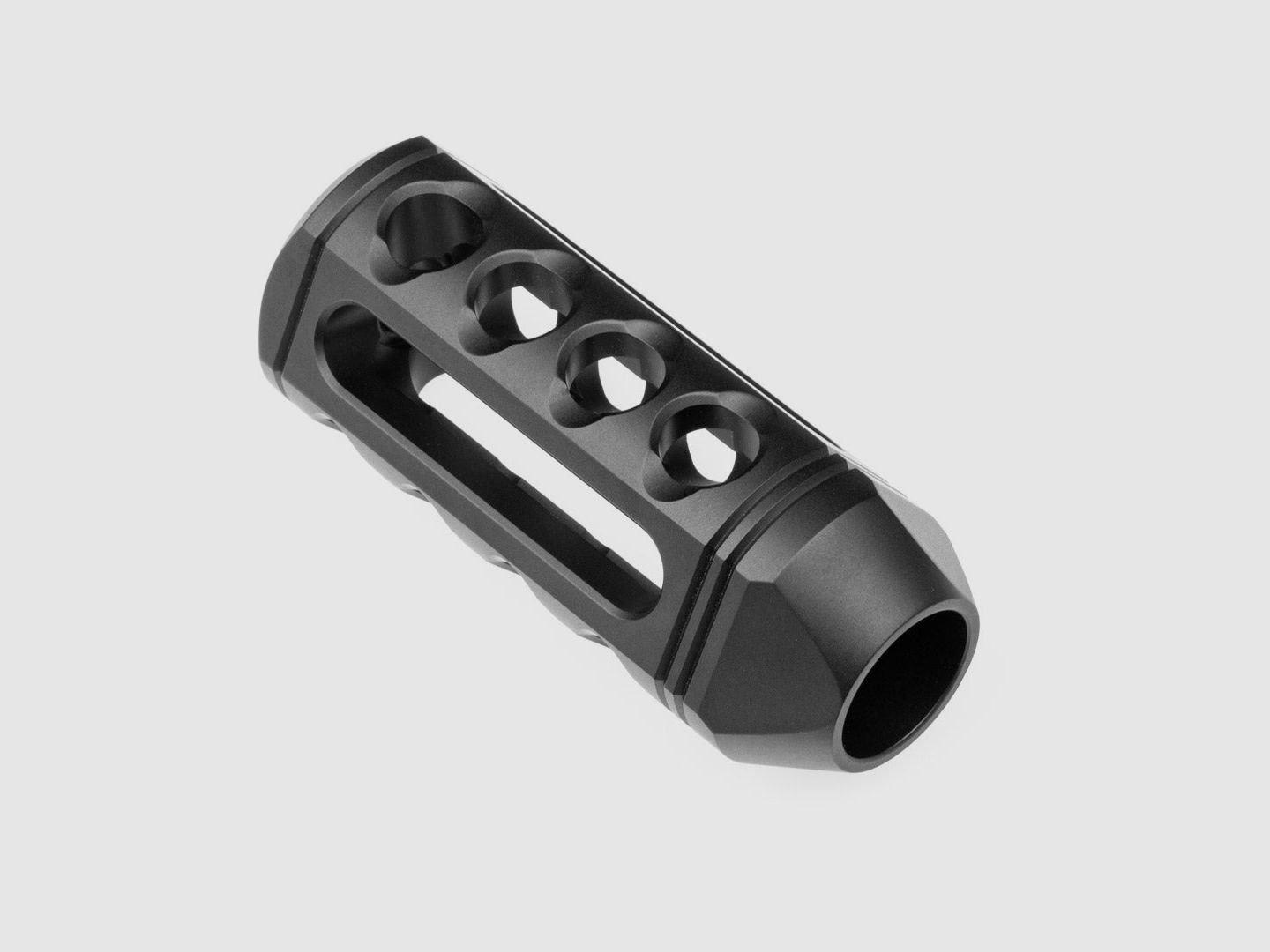 XL - MUZZLE | MEGALODON | CNC ALU | BLACK | Cal.50