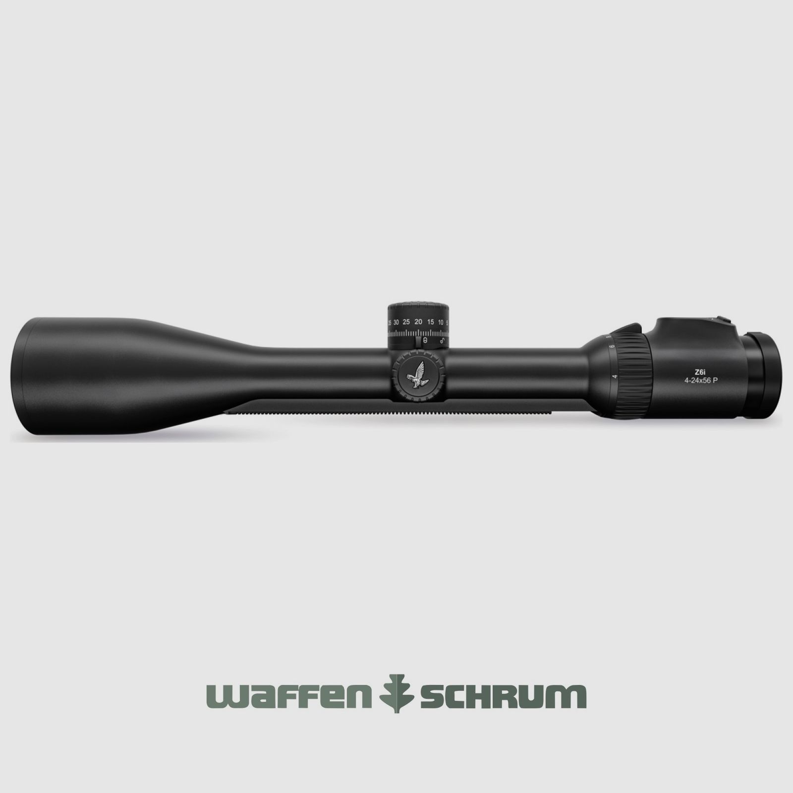 Swarovski Z6i - 4-24x56 P BT SR Gen. III with rail ballistic turret, parallax adjustment