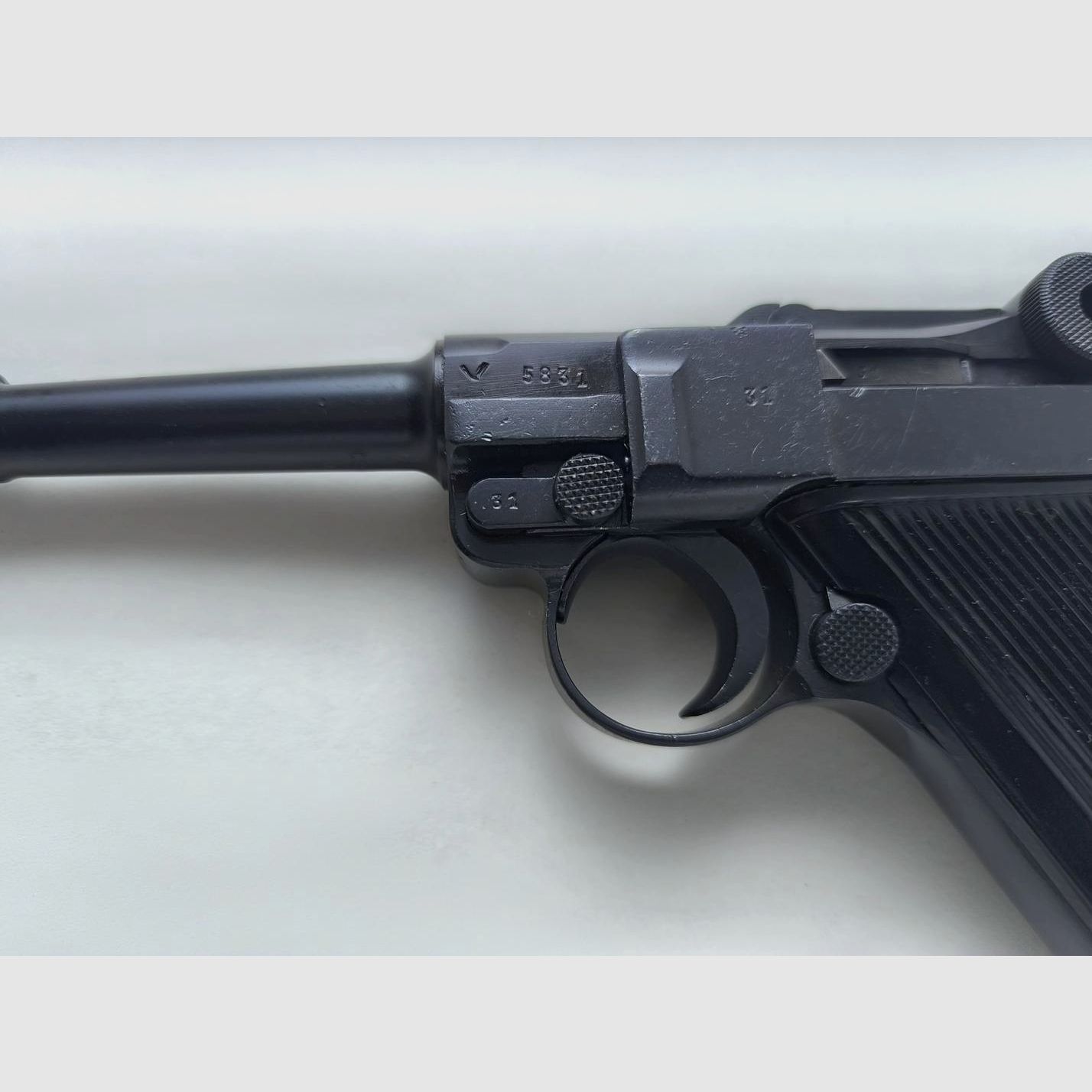 Mauser P08 S/42 Pistole cal. 9mmP – 1937, Bild 12 von 12