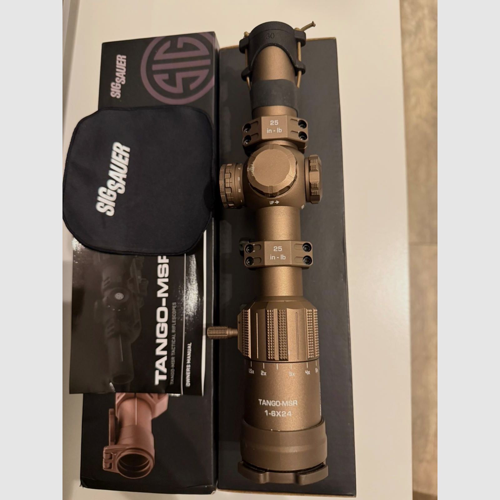 SIG SAUER MSR 1-6x24 LPVO Coyote