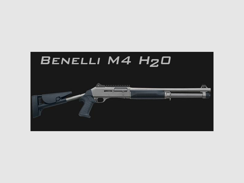 BENELLI Selbstladeflinte Mod. M4 Super 90 TS H2O 12/76  LL 47cm  Teleskopschaft