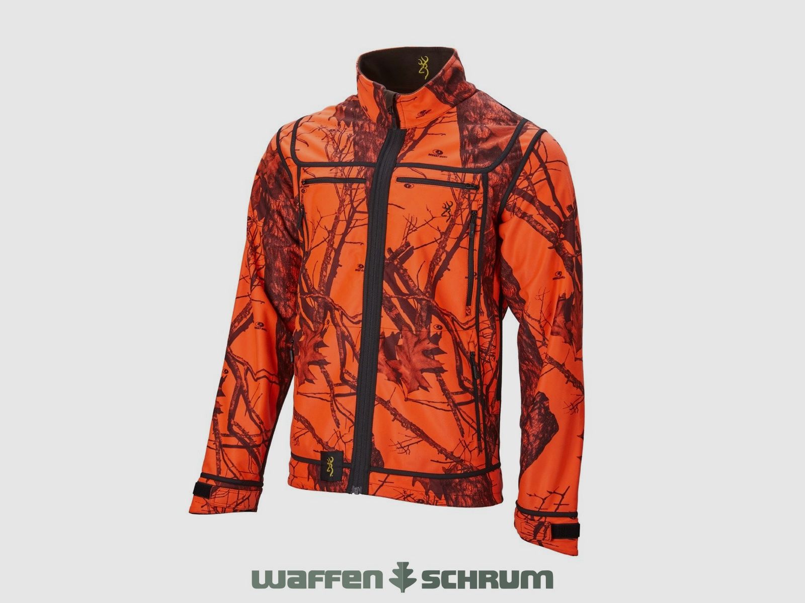 Browning Softshelljacke Ultimate Activ  Brown-Moblaze