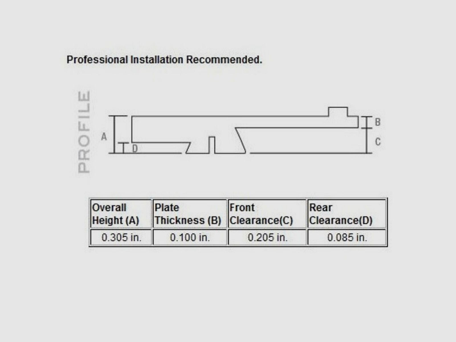 Trijicon RMR/SRO Mount H&K 45/P30/SFP9