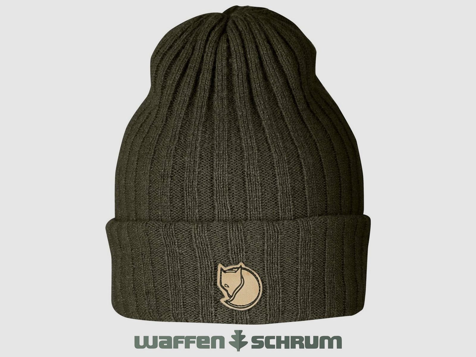 Fjällräven Berretto in Maglia Byron Hat Verde Oliva Scuro - Taupe