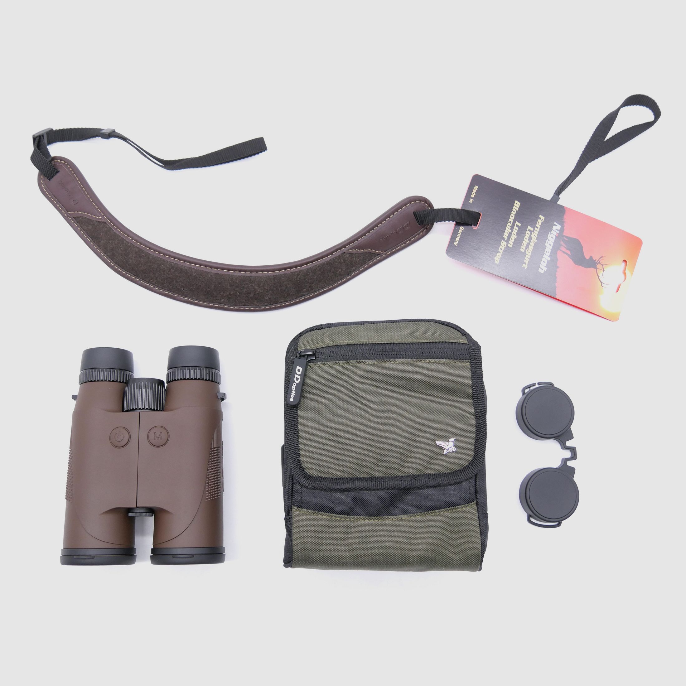 DDoptics 441931047 Lornetka Pirschler Range 10x45 Brązowa