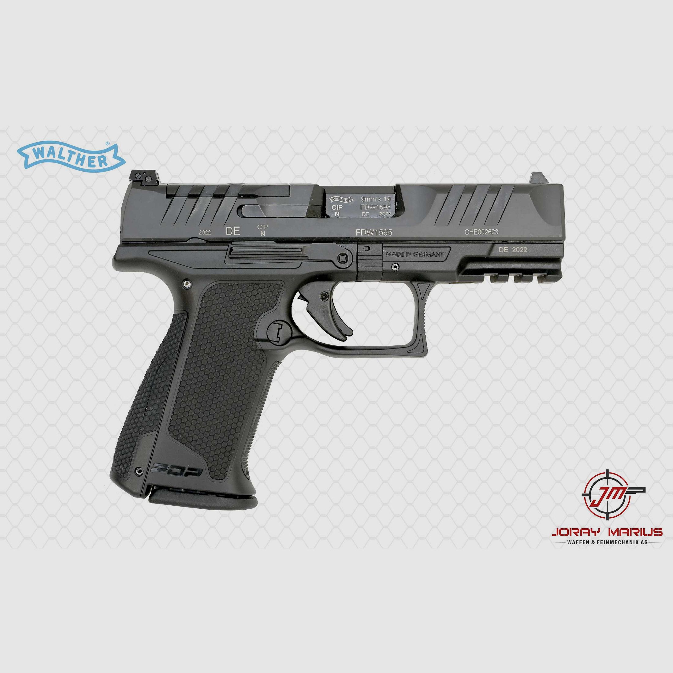 Walther PDP F-Series OR 9mm Para 4”, imagen 1 de 2
