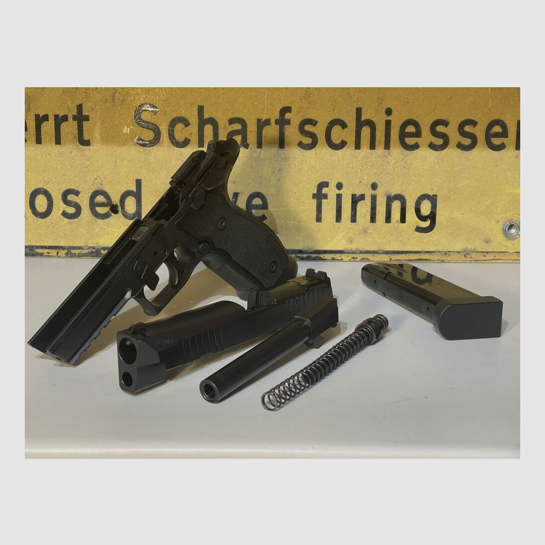 SIG Sauer P226 X-Five Special Ops (approved in BDS as a service pistol!)