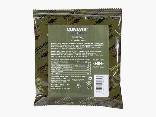 Convar-7 Convar Feldküche Rührei