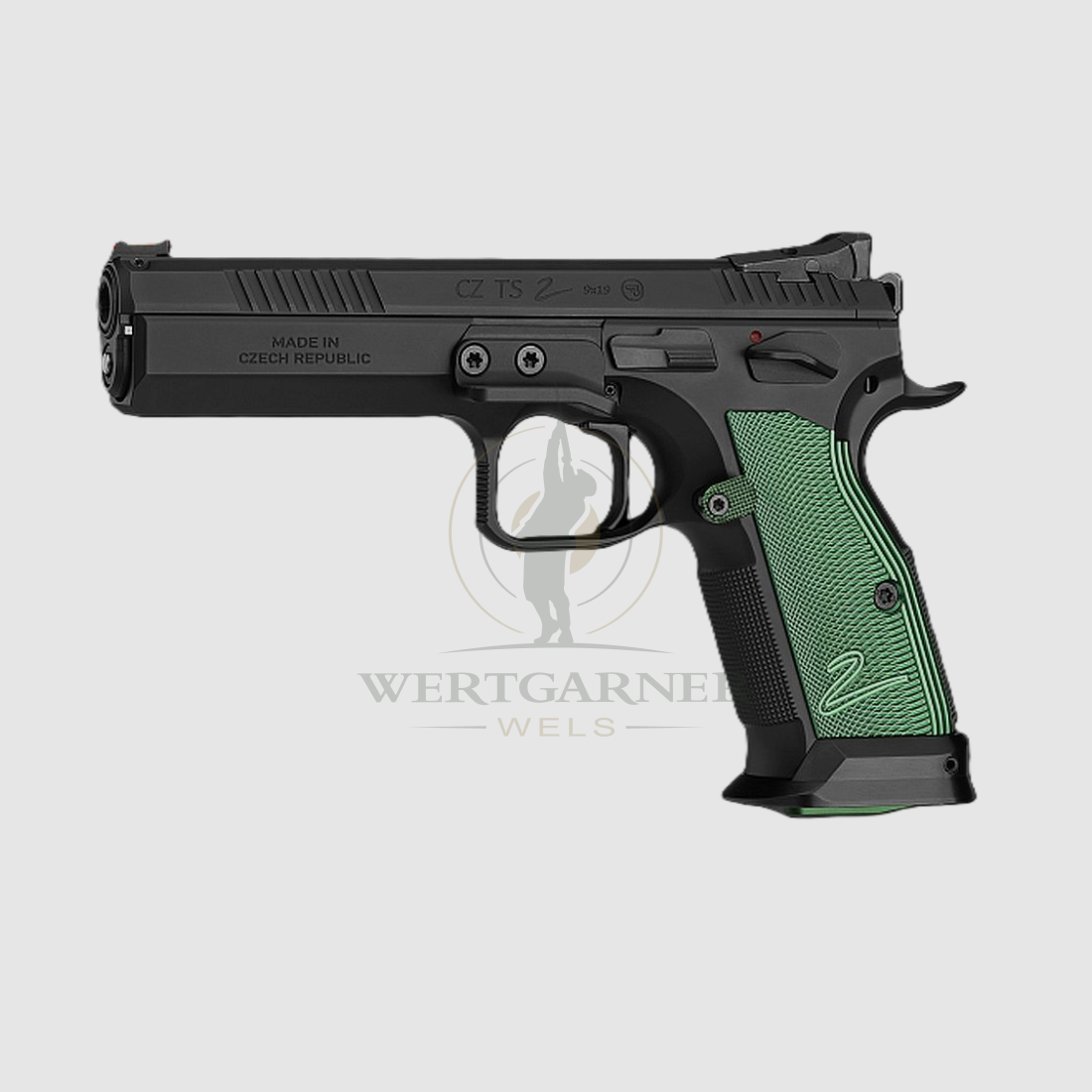 CZ Tactical Sports 2 9x19 Racing Green, zdjęcie 1 z 2
