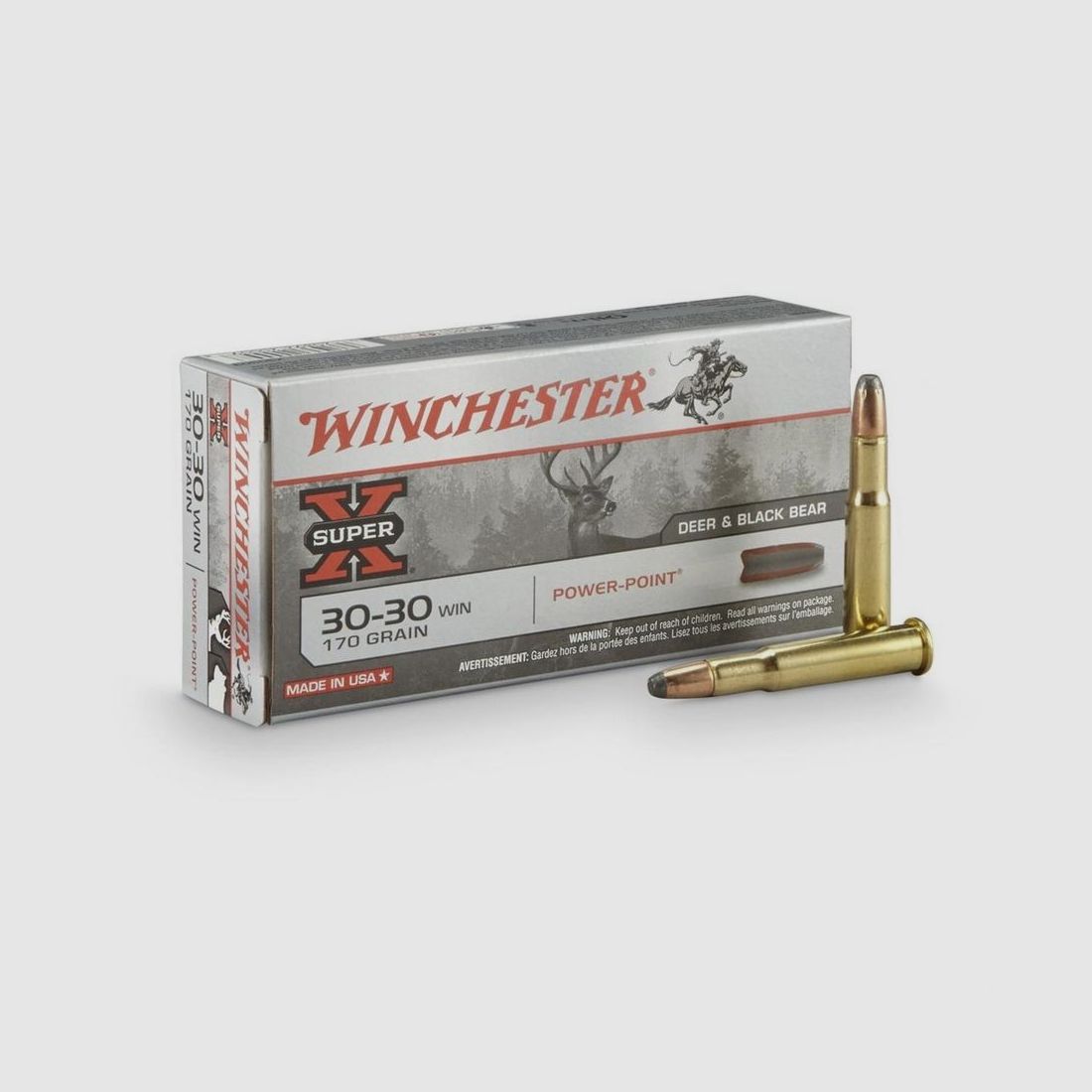 .30-30 Win. Winchester Super-X 170grs.