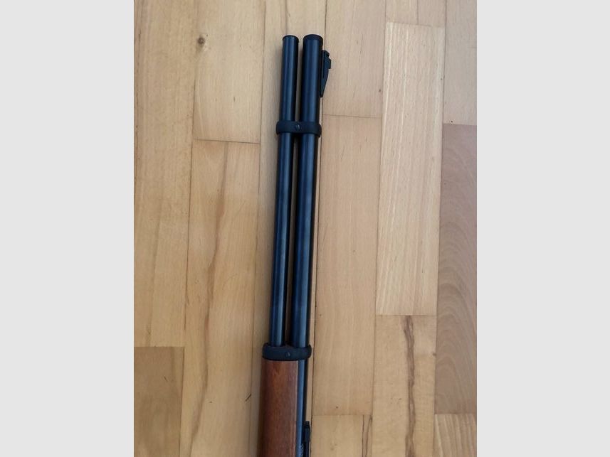 Umarex Cowboy Rifle 88g Co2 GEWEHR inkl. Magazin + 88g CO2 Patrone + eine Dose Munition schwarz braun SET