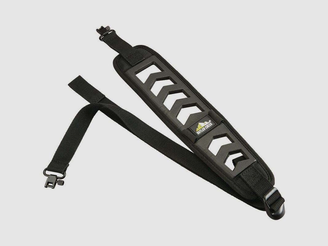 Sangle Butler Creek Featherlight avec anneaux de montage – noire, image 1 sur 10