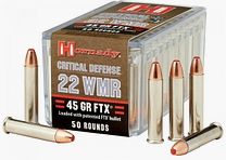 Hornady Critical Defense .22 WMR 45GR FTX 50 Rounds