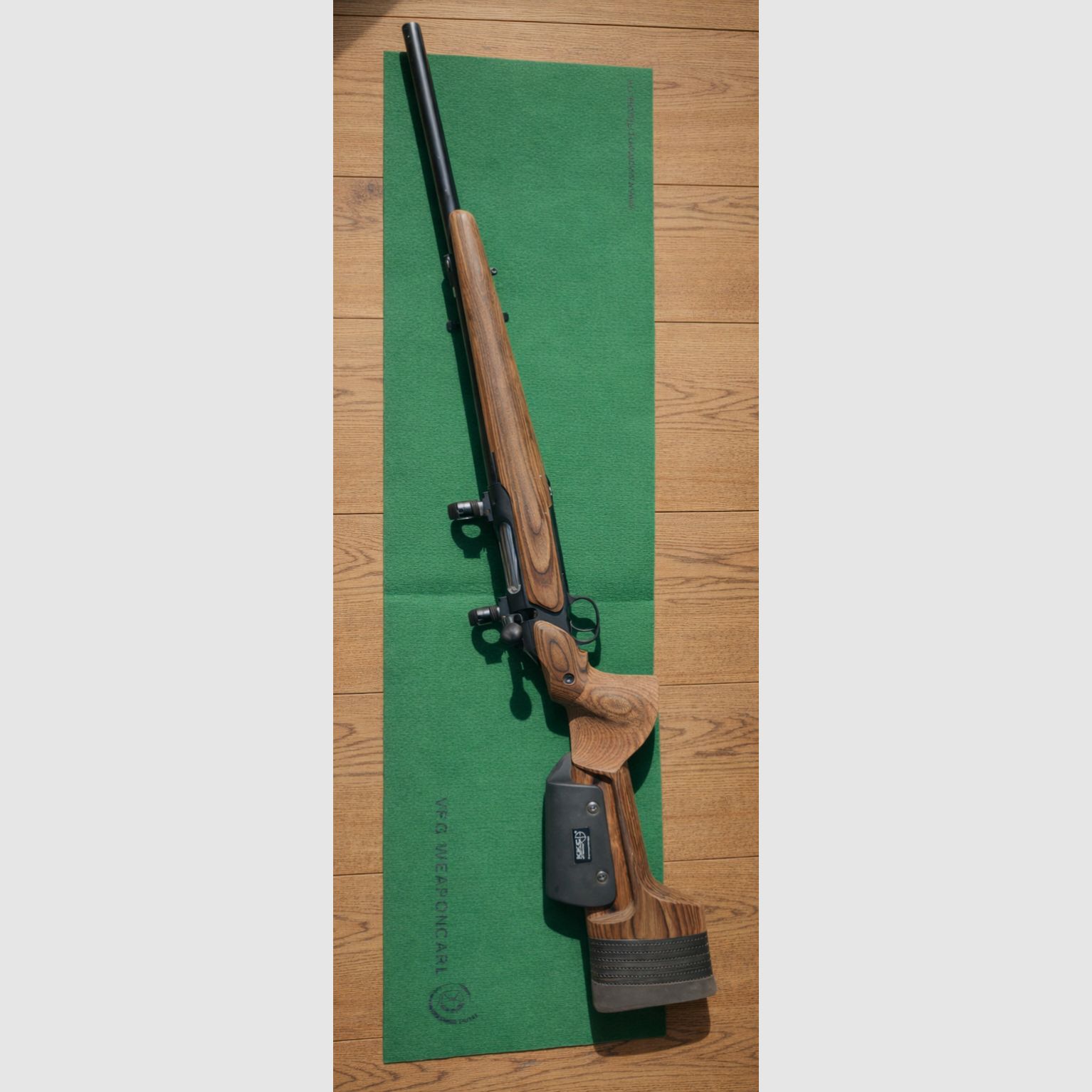 Sauer 202 Forest 8x57 IS, Stahlsysteem Eckernförde, incl. KKC maatstok 