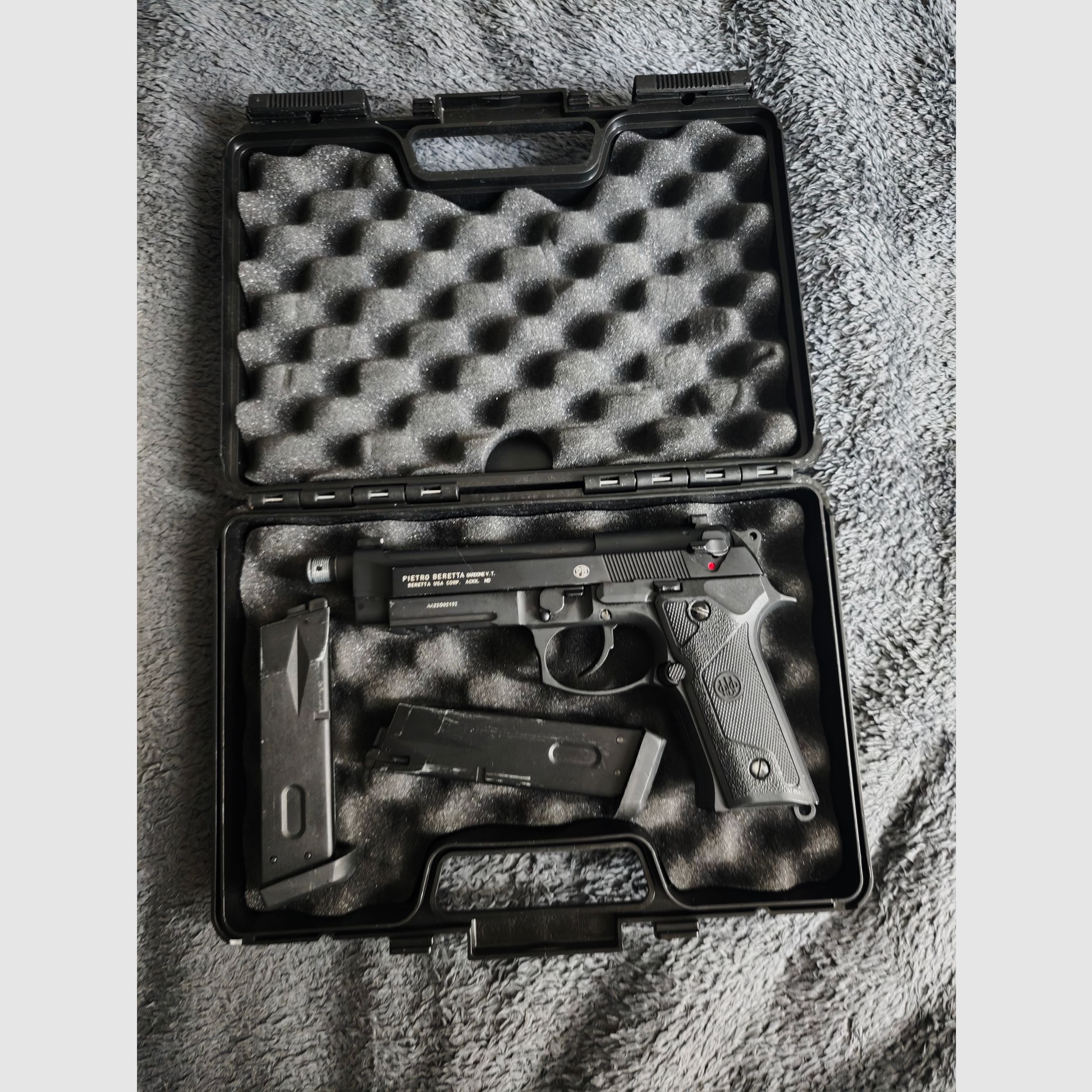 Beretta MOD. M9A3 FM 6 mm, Gas, < 1.3 J + pistol case