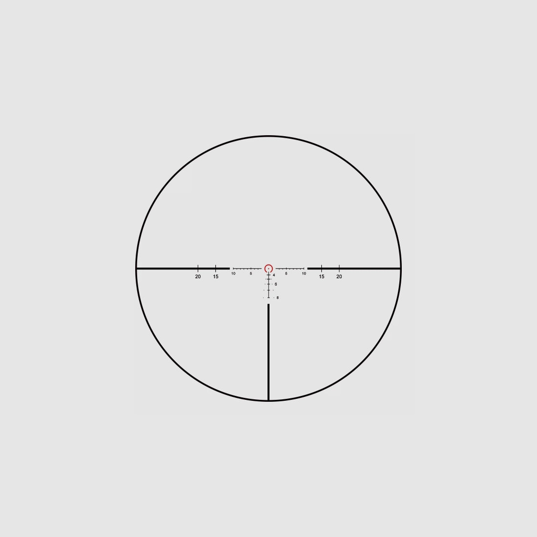 Vector Optics Continental x6 1-6X24 SFP Tactical VEC-T6M MRAD Zielfernrohr Jäger + Sportschützen