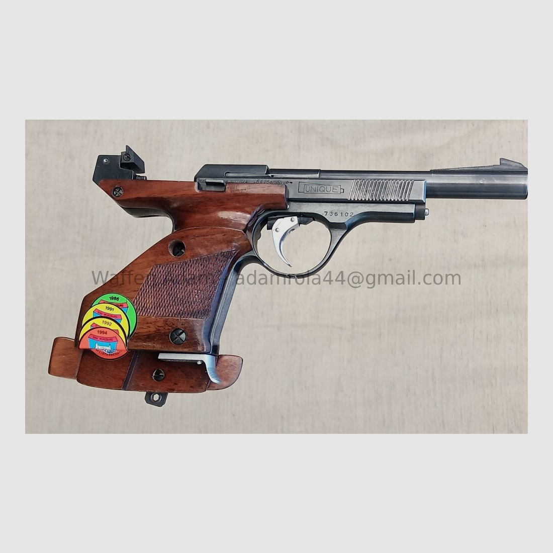 Unique D.E.S 69 sport pistol