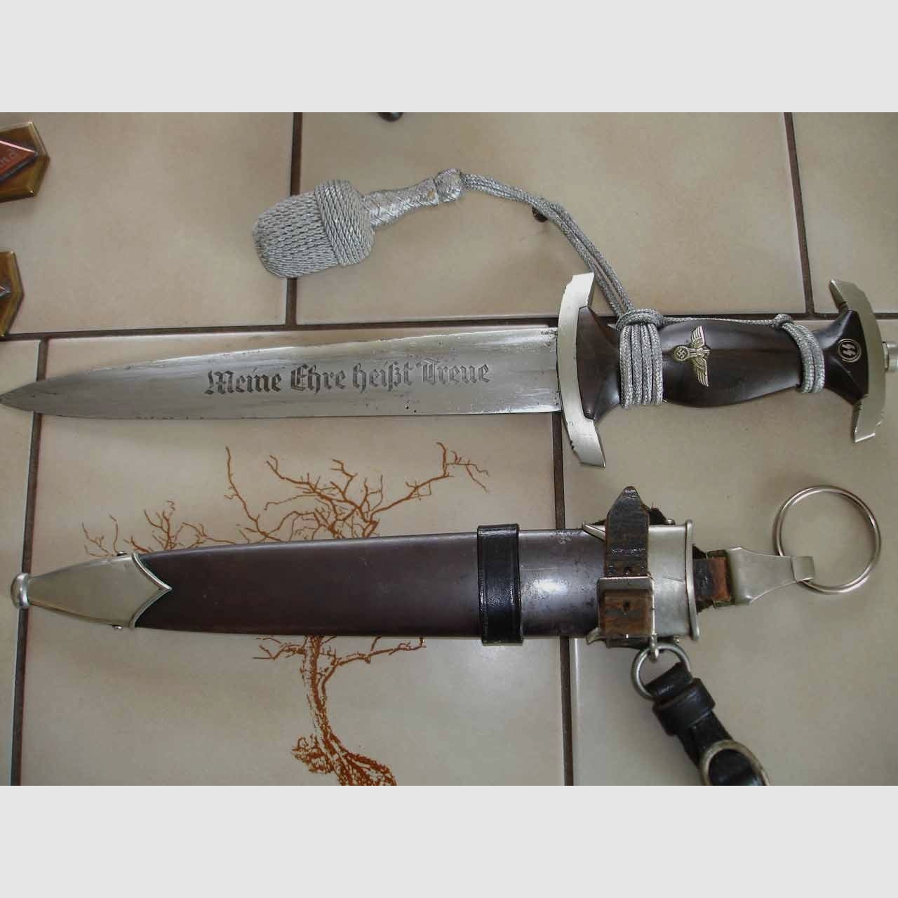 Original Dolch SS Robert Klaas Solingen aus Wk2 