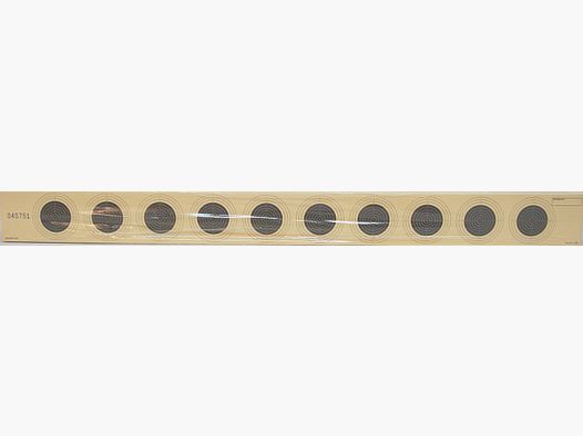 LG-Scheibenstreifen 10er /a250 - 56x5,2cm nummeriert