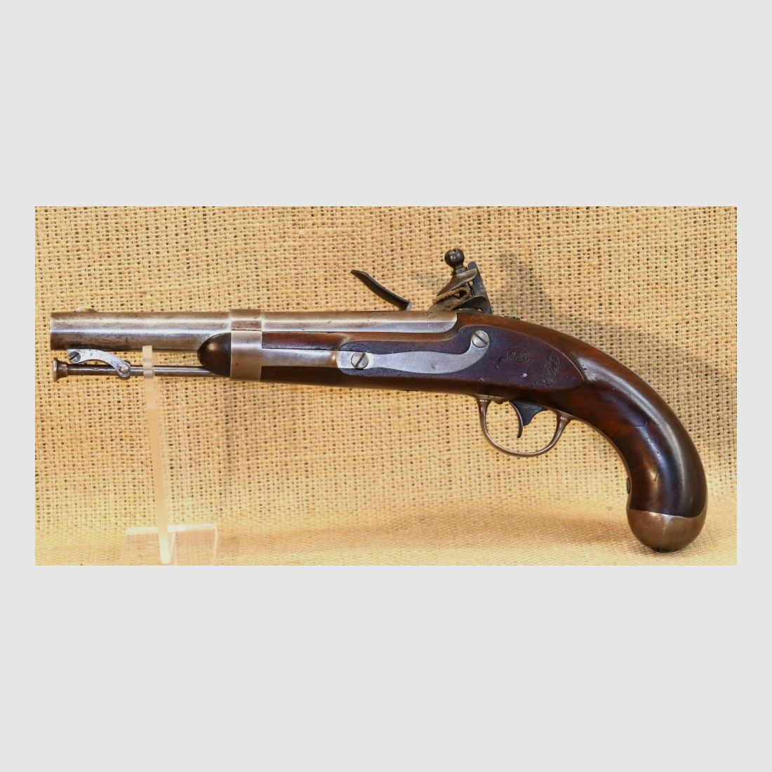 US - Johnson Steinschlosspistole Modell 1836 .54