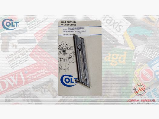 Chargeur Colt .22 .22lr, 10 coups, bleu