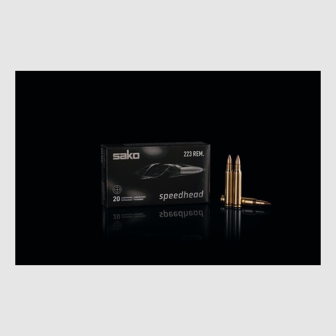 Cartouches Sako Speedhead FMJ 243 Win 90 gr