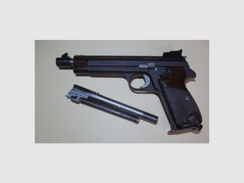 Pistole SIG P20-5 Target Sport 6 Zoll mit Zusatz Bleiflauf 210-5